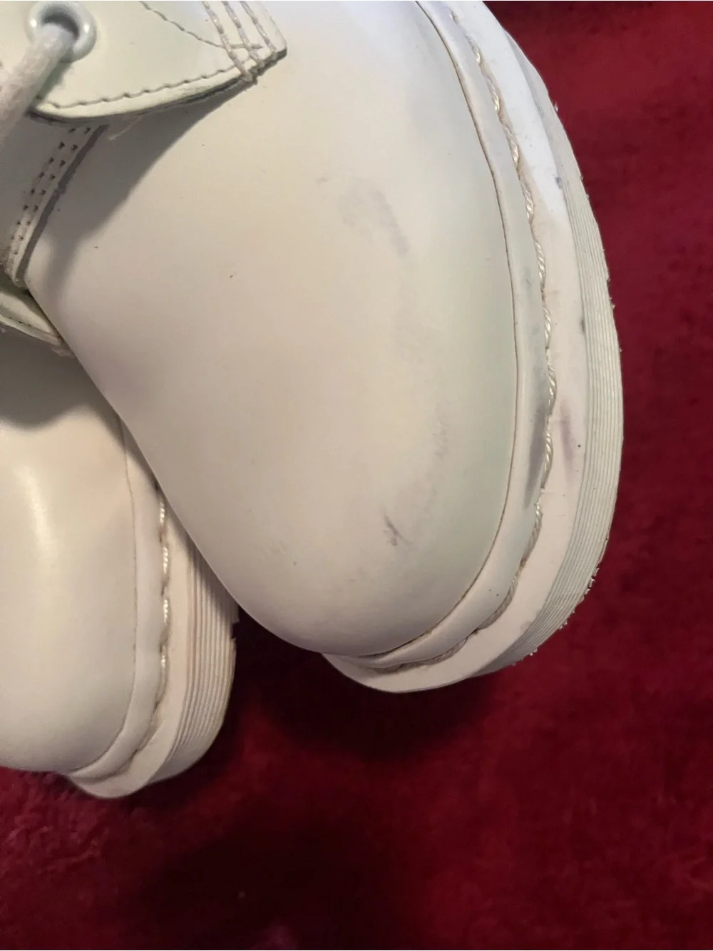 Doc martins mono white rare edition. Sz 8 men / 9 women
